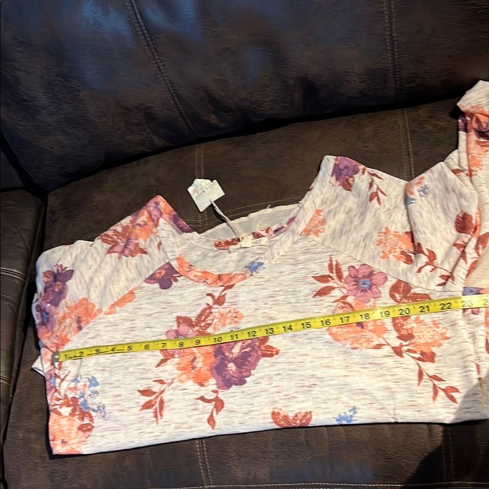 Living Doll Pink and Purple Long Sleeve Tee - Picture 5 of 7